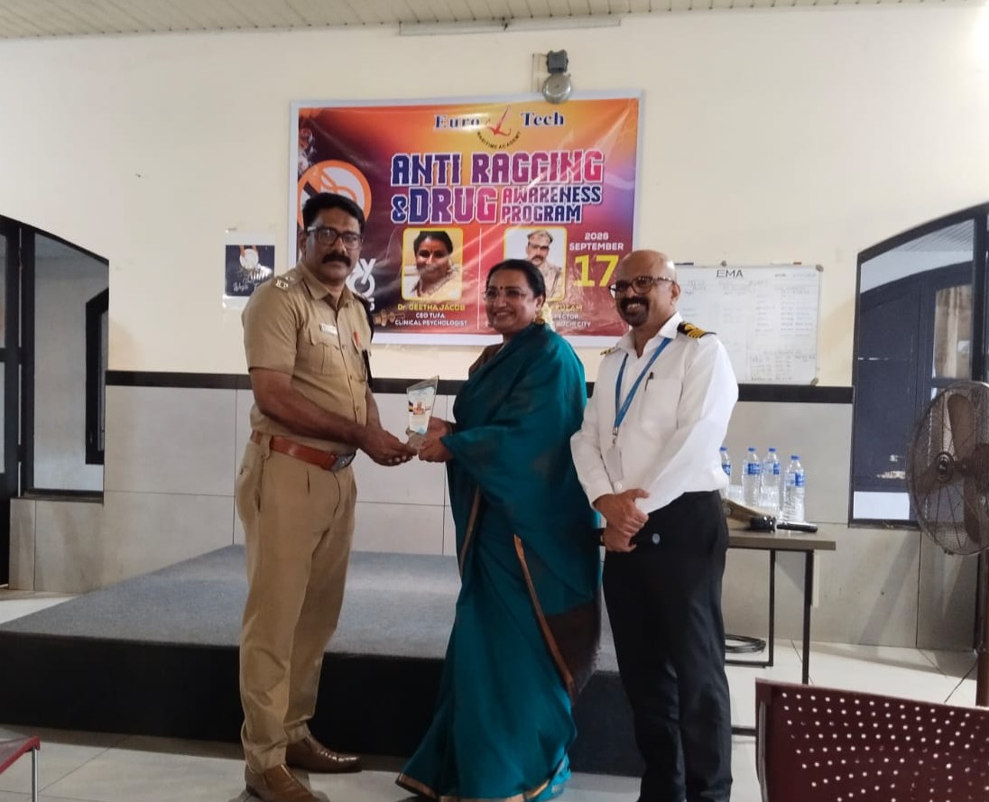 Eurotech Maritime Academy- Anti-Ragging and Anti-Drugs Awareness Campaign 2026