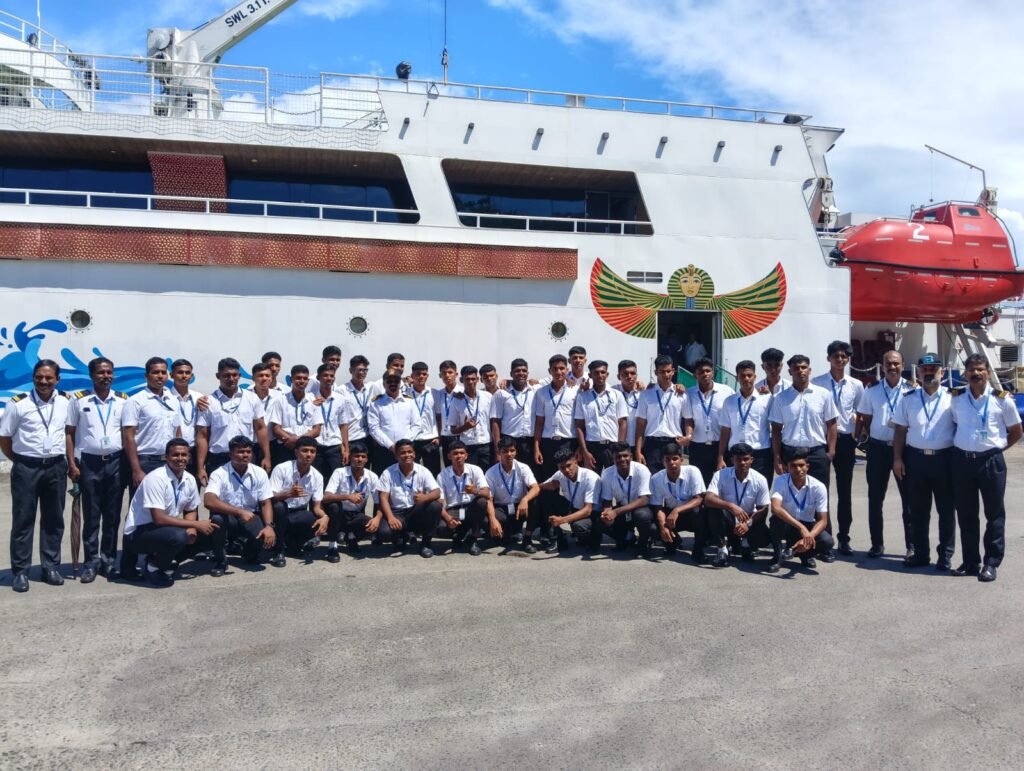 Photo from Euro Tech Maritime Academy Students Visit -Nefertiti