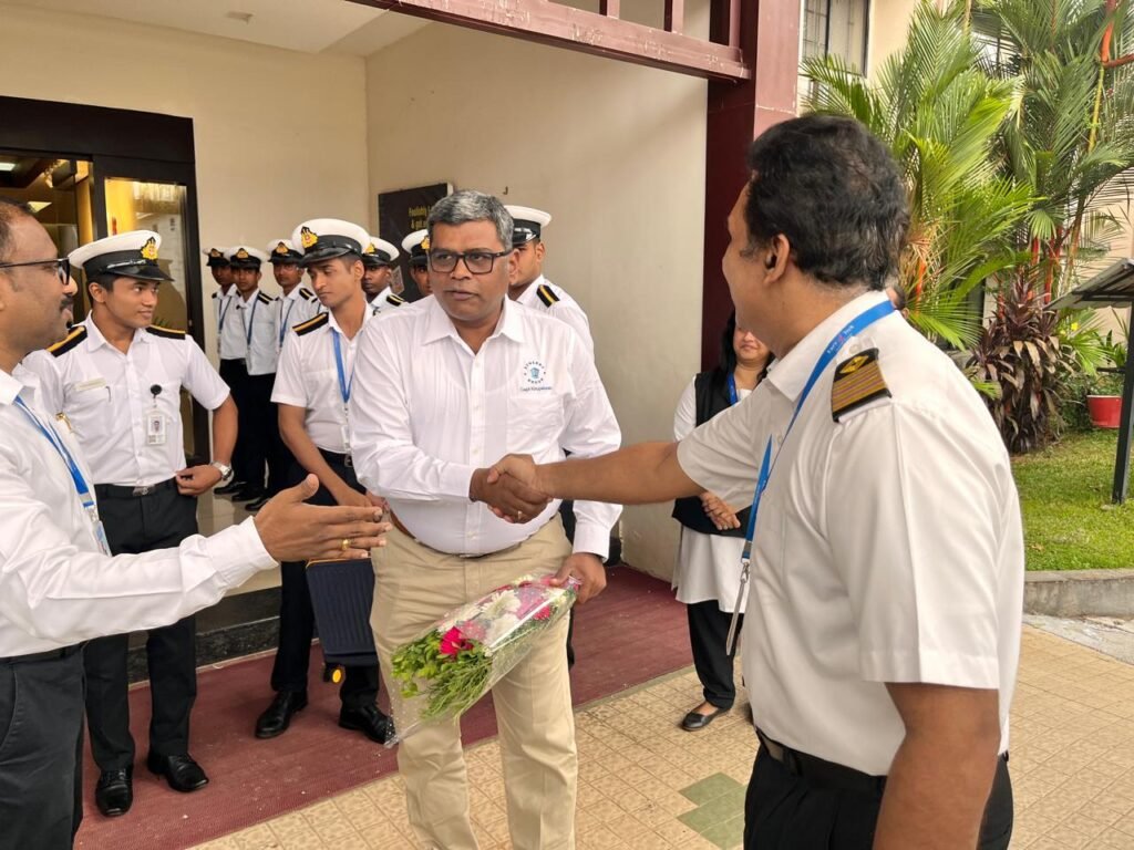 Photo from Visit of Capt. J. Kirupakaran, Synergy Marine Group
