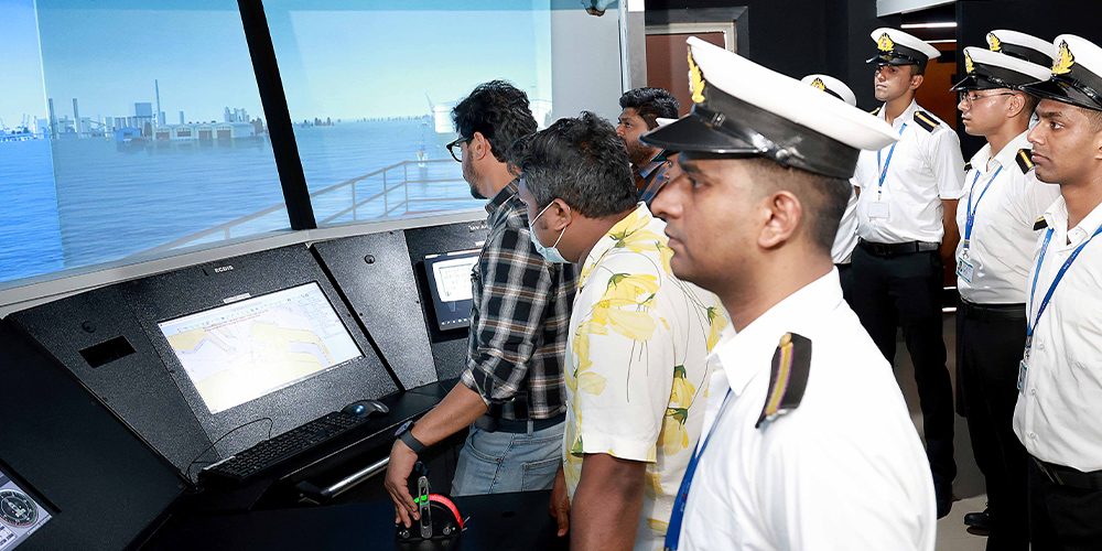 Ship Maneuvering Simulator & Bridge Team Work (SMS) maritime training