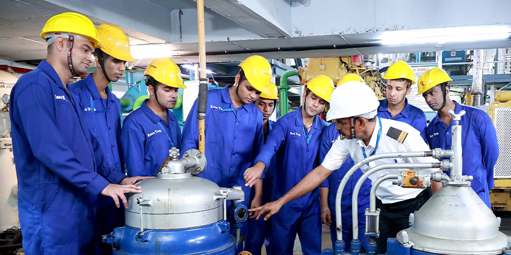 Bachelor of Technology (B.Tech) in Marine Engineering maritime training