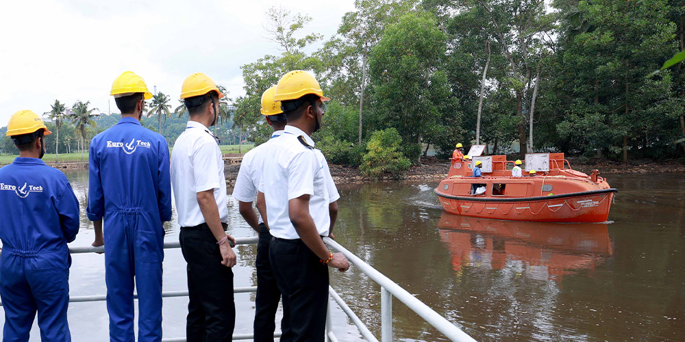 Proficiency in Survival Craft & Rescue Boats (PSCRB) maritime training